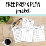 Picture of teaching prepping pages that are editable. This is a free resource you can click to get it. 