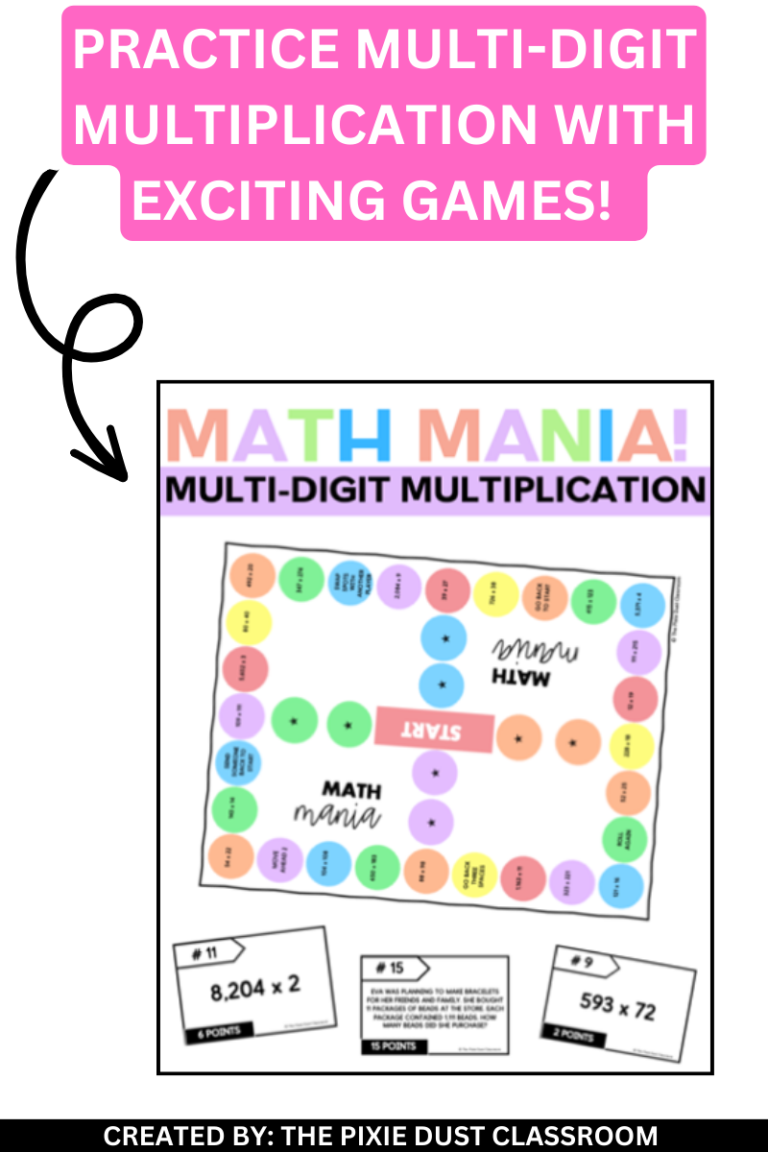 practice multi-digit multiplication with a fun game